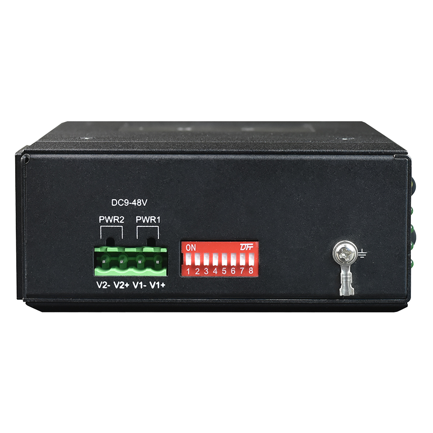 Unmanaged Din-Rail 8-Port GE Industrial Switch