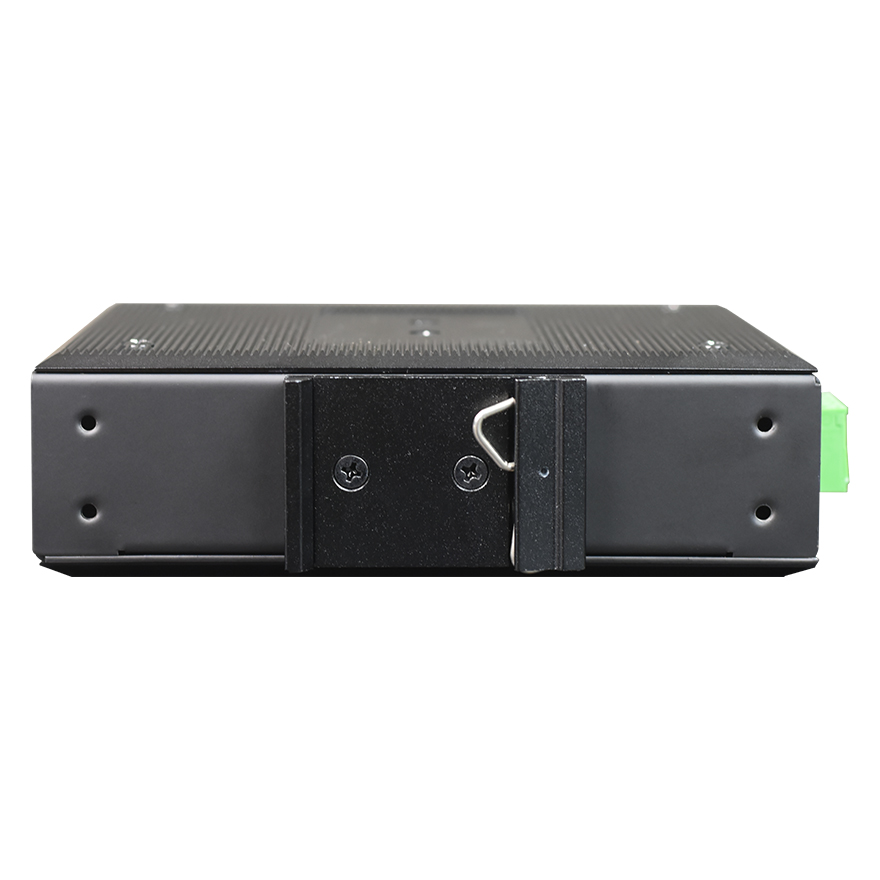 Industrial Rail Type GE Fiber Media Converter