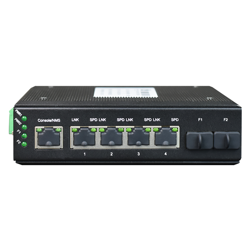 Unmanaged 4-Port 1000Base-T + 2-Port 1000Base-X Cascading Switch