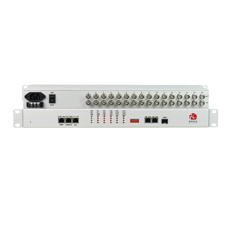 16-портовый преобразователь E1 TDM через Ethernet (IP) | Точка-многоточка