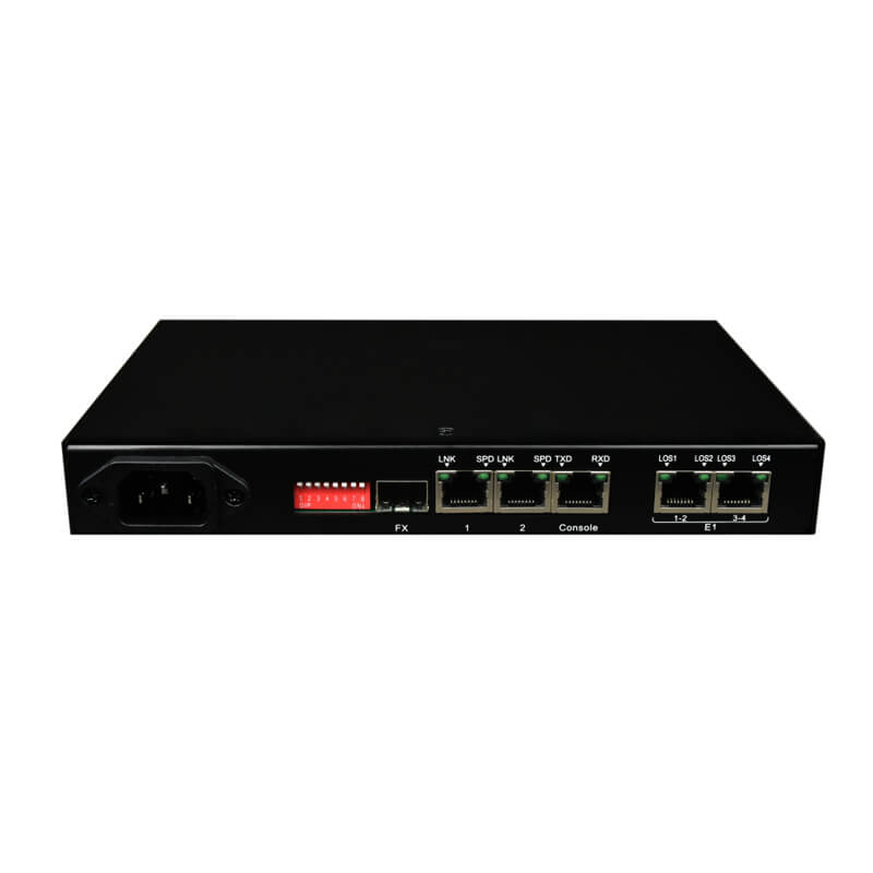 Конвергентный 4E1 TDM через IP-конвертер | Точка-многоточка