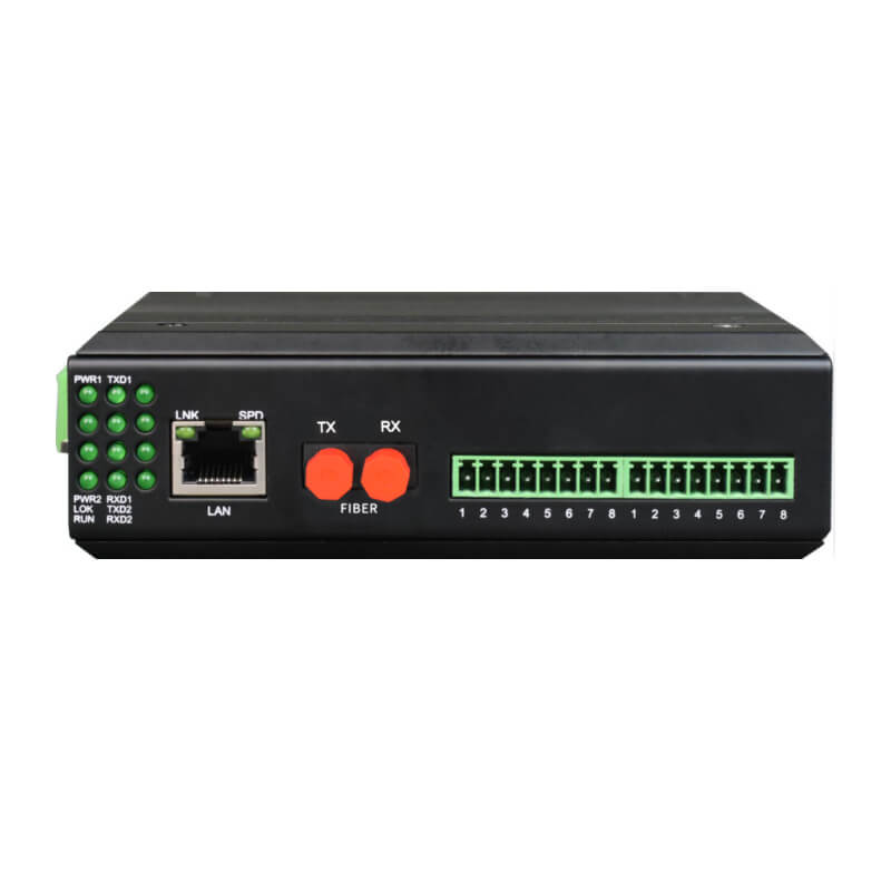 2 Port Serial Server (with Fiber Serial Port)