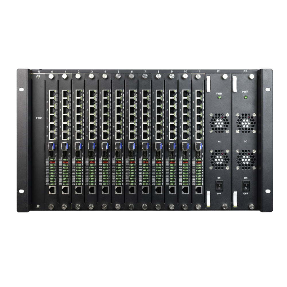 32Ch Telephone Mux | SNMP | Integrated 6U Rack-mount