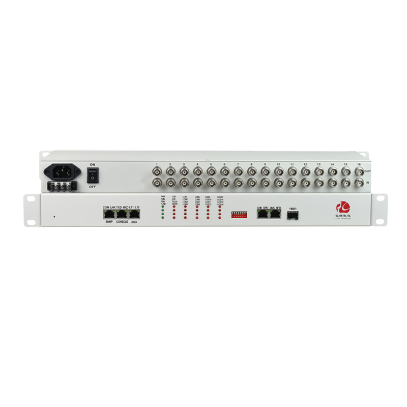 16 Port E1 TDM over Ethernet (IP) Converter | Point to Multi-point