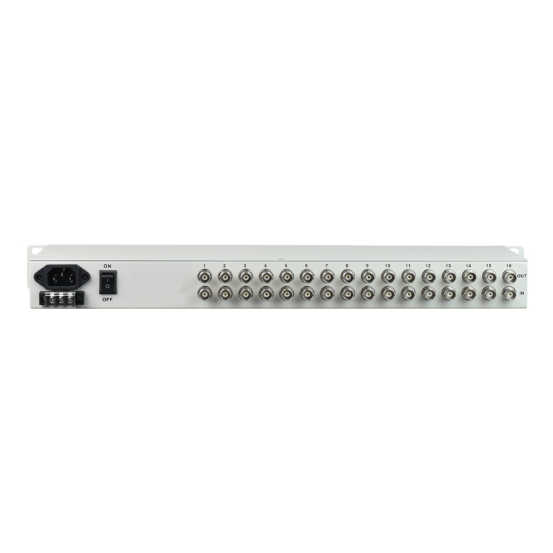 16 Port E1 TDM over Ethernet (IP) Converter | Point to Multi-point