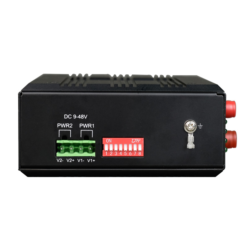 Managed Din-Rail 2-Port Gigabit Optical+ 8-Port Gigabit Ethernet Industrial Switch