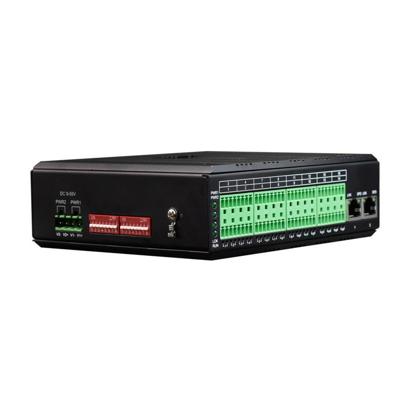16 Port Serial Server | Support SSL, MQTT | WEB and SNMP Management