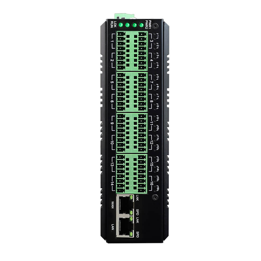 16 Port Serial Ethernet Server | Support SSL, MQTT