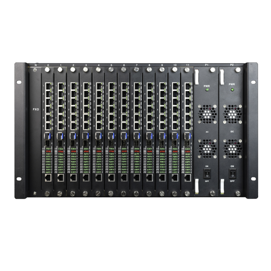 32Ch Telephone Mux | SNMP | Integrated 6U Rack-mount