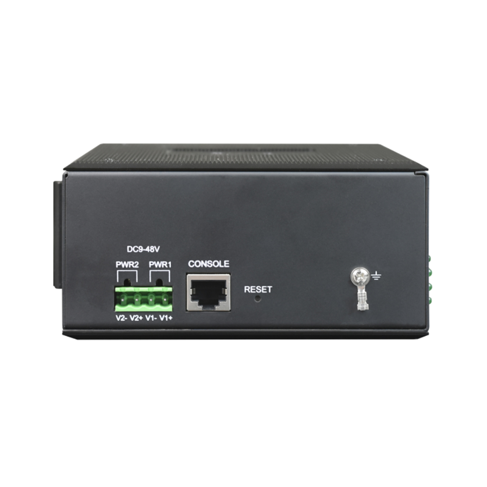 Sakelar Jaringan Cincin Industri Gigabit Ethernet 16-Port + Gigabit SFP 8-Port Terkelola Din-Rail
