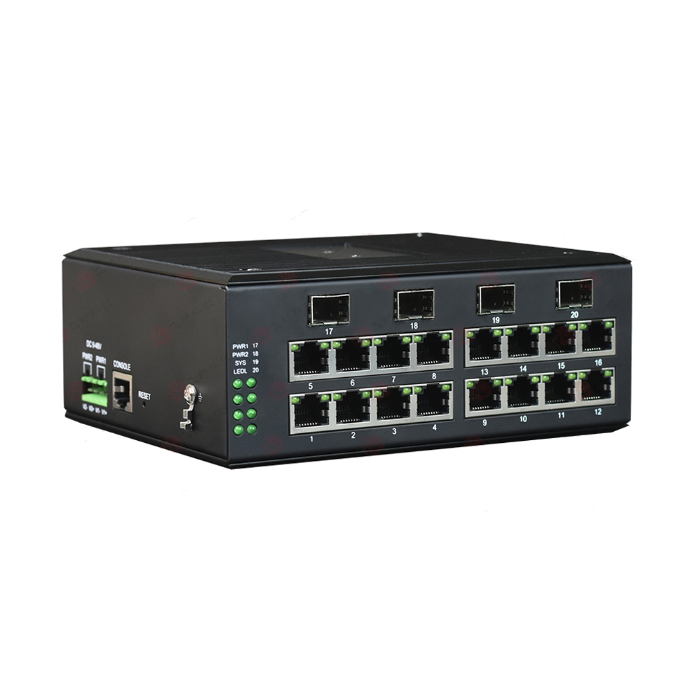 16-Port Industrial Ethernet Switch