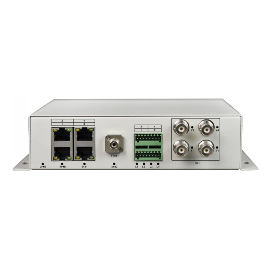 3G HD-SDI + Serial/Dry Contact + Ethernet Fiber Mux