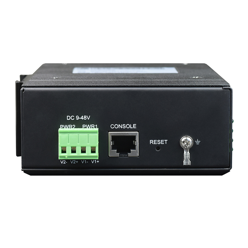 Managed Din-Rail 8-Port Gigabit Ethernet + 2-Port Gigabit SFP Industrial Ring Network Switch