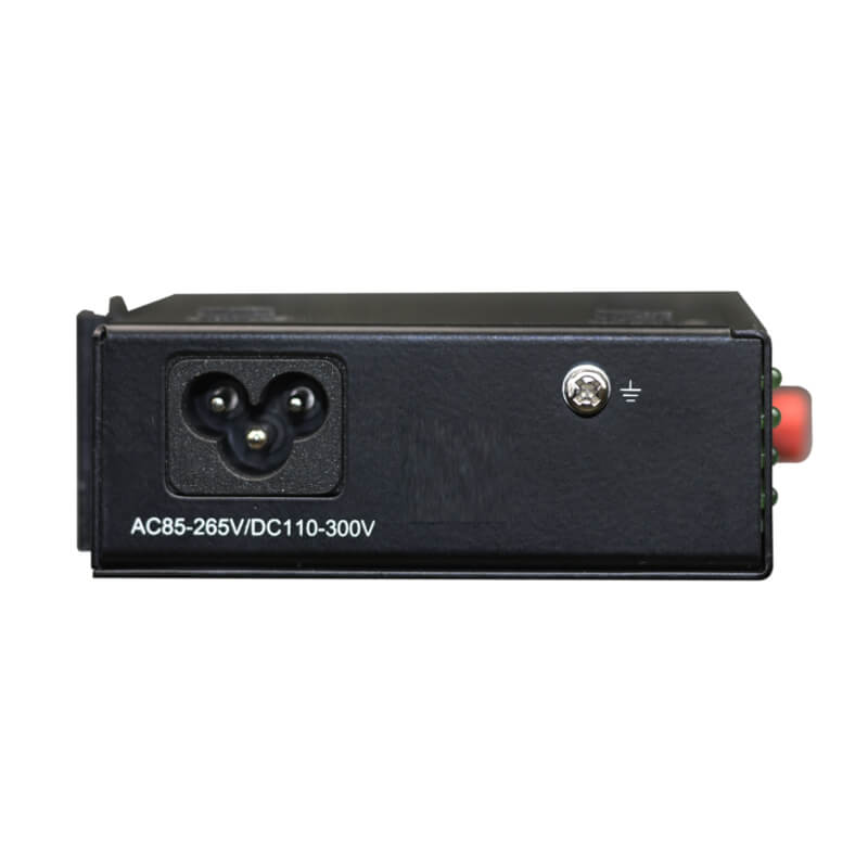 Convertisseur série RS485+RS232 vers fibre optique (type mini-bureau)