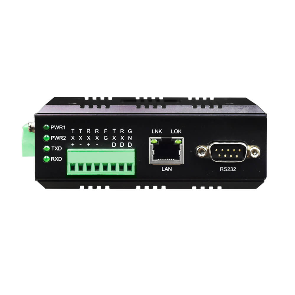 1 Port RS232/RS422/RS485 to Ethernet Converter | DB9 Male Port