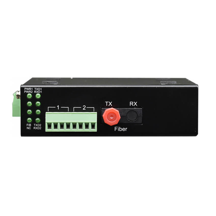 RS485+RS232 to Fiber Converter (Mini Desktop Type)