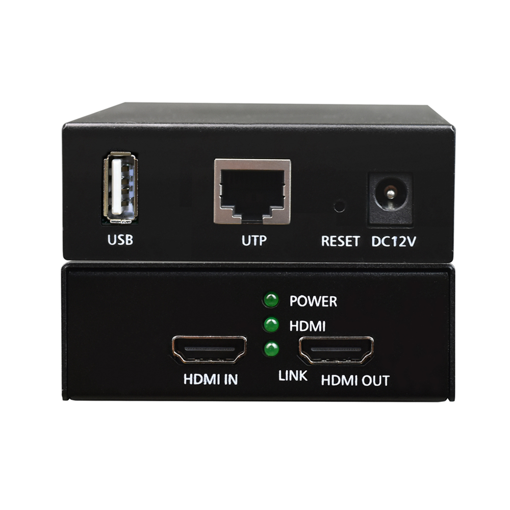 2K 60HZ HDMI 1.2 & USB KVM over Ethernet Extender