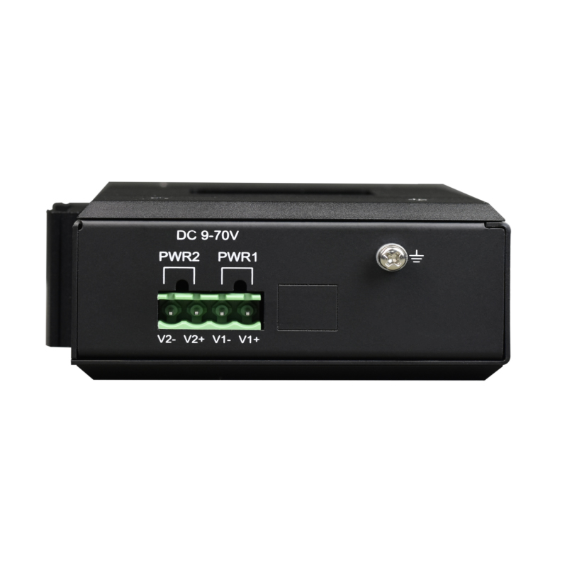 Unmanaged Din-Rail 5-Port Fast Ethernet Switch