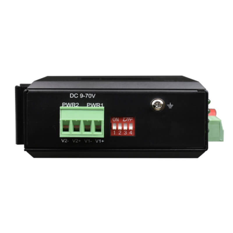 1 Port Serial to Fiber Converter | RS485/422/232 Support All at Once