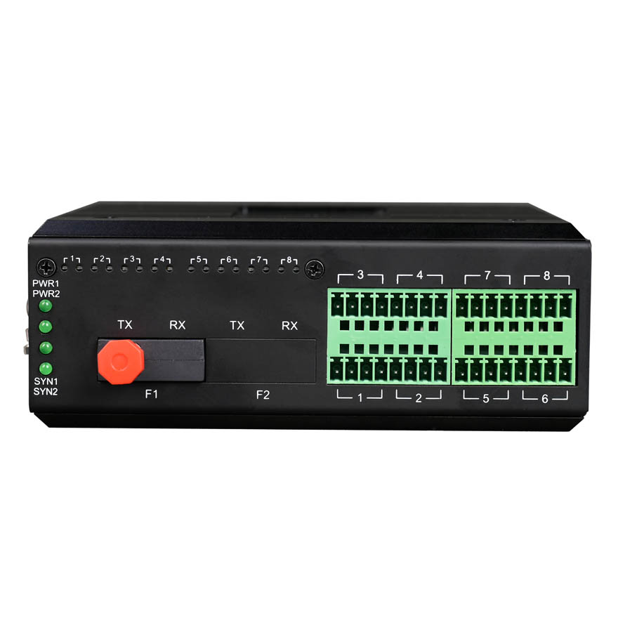 16 Channel 4-20mA Analog to Fiber Converter (with Fiber Cut Maintenance Function)