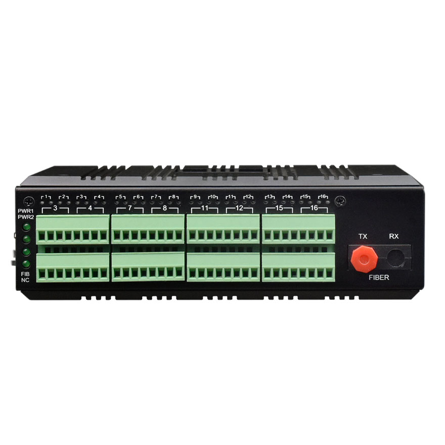 32 Channel 4-20mA Analogue Current to Fiber Converter (Fiber Cut Maintenance Function)