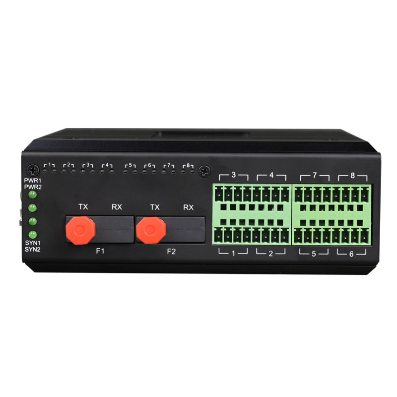 16 Channel 4-20mA Analog to Fiber Converter  | 1+1 Optical Fiber Backup, Fiber Cut Maintenance Function