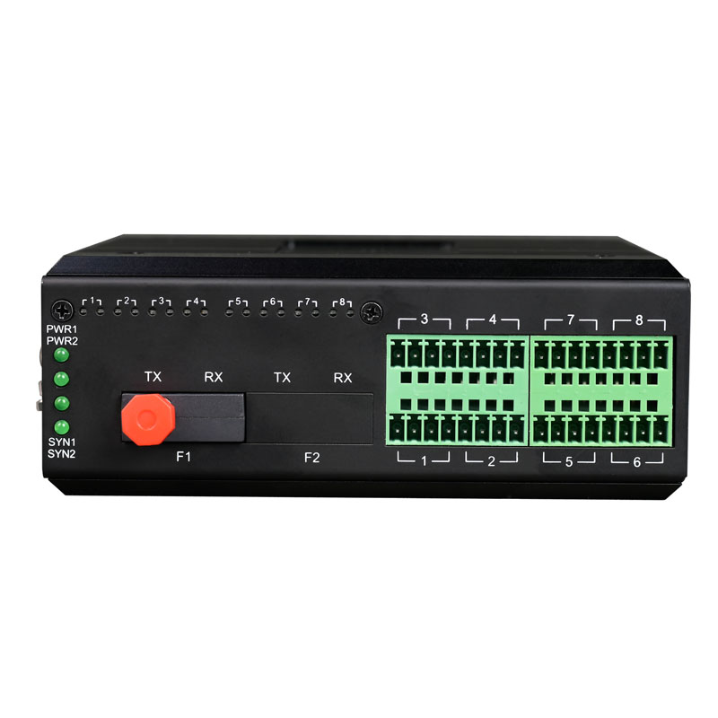 16 Channel 4-20mA Analog to Fiber Converter (with Fiber Cut Maintenance Function)