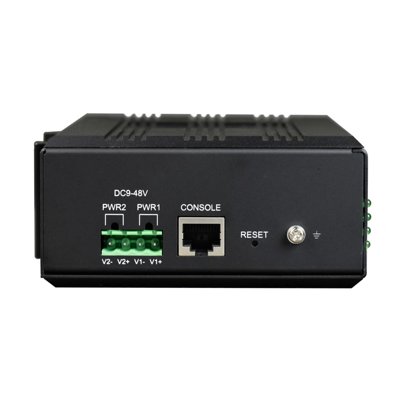 Managed Din-Rail 8-Port Gigabit Ethernet + 8-Port Gigabit SFP Industrial Switch