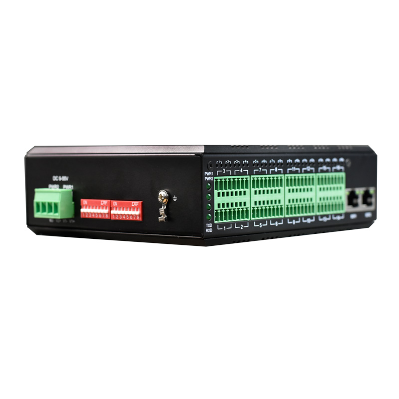 32 Port Dry Contact Closure over Ethernet Converter (with WEB and SNMP Management)