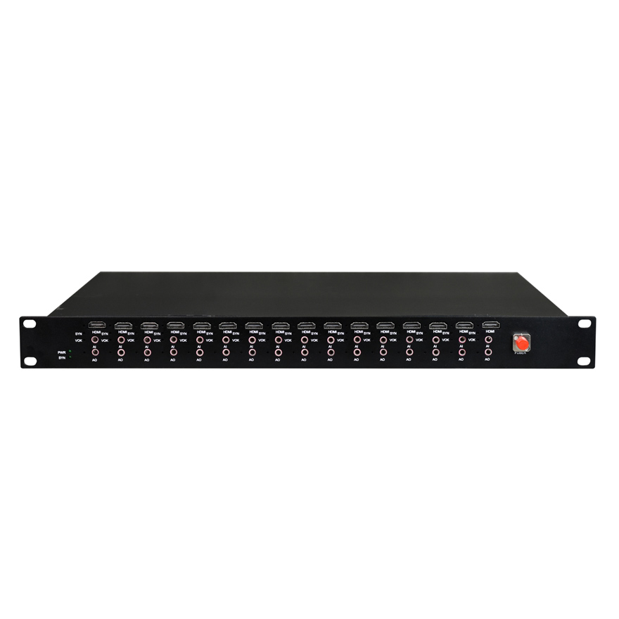 16 Channel 2K HDMI 1.2 to Fiber Converter