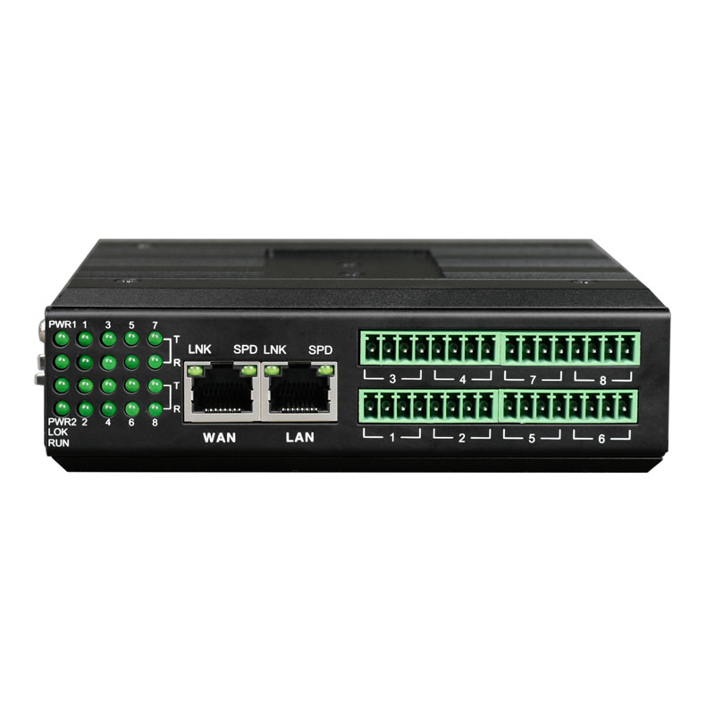 16 Channel Dry Contact over Ethernet Converter (with WEB and SNMP Management)