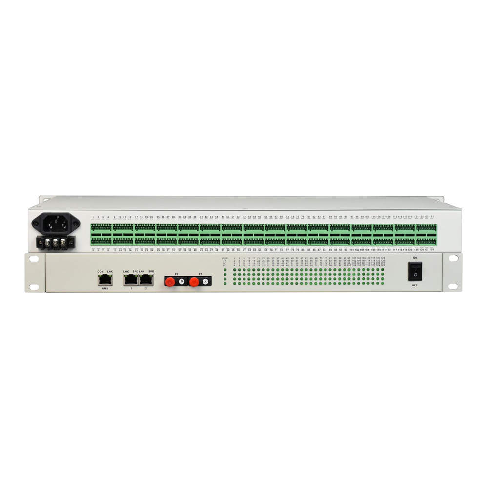 128-Channel Dry Contact over Ethernet Converter (with WEB and SNMP network management)