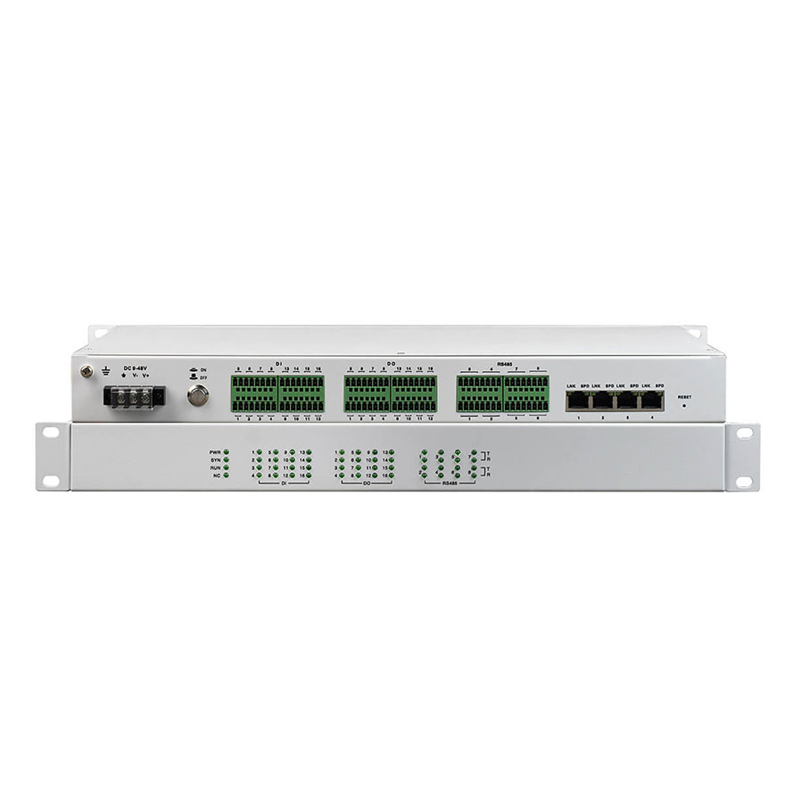 16포트 DI + 16포트 DO + 8포트 RS232/422/485 시리얼 서버