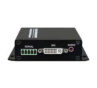DVI Fiber Optic Extender | DVI to Fiber Converter (4K@30Hz)