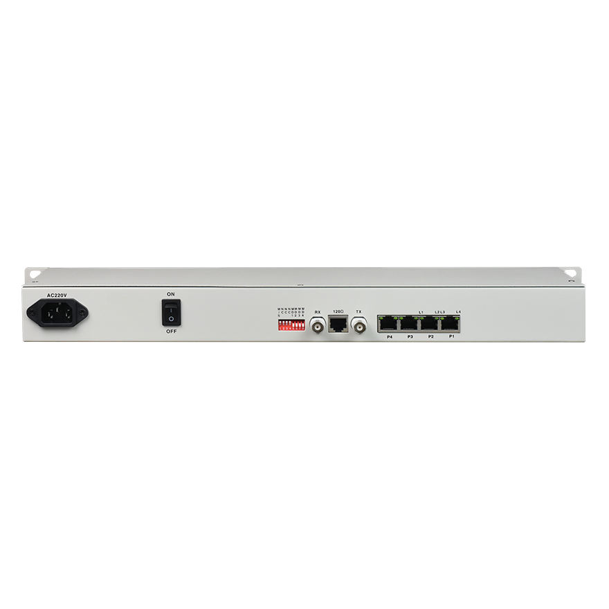 4-Port FXO/FXS over E1 PCM Multiplexer (19 Inch)