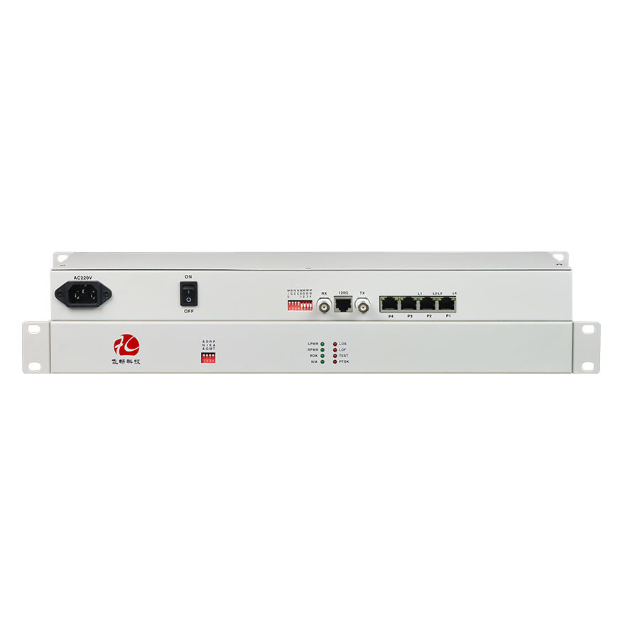 4-Port FXO/FXS over E1 PCM Multiplexer (19 Inch)