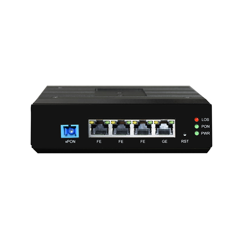 Industrial 1-Port GE + 3-Port FE EPON/GPON (XPON) ONU