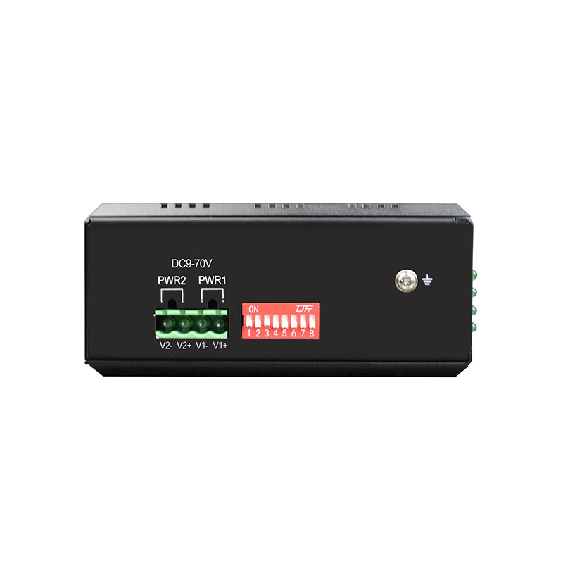 8 Port Dry Contact to Optical Fiber Converter