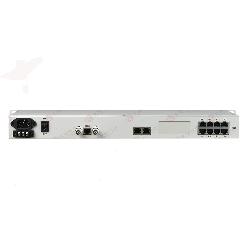 8-Port Phone over E1 PCM Multiplexer (19 Inch)