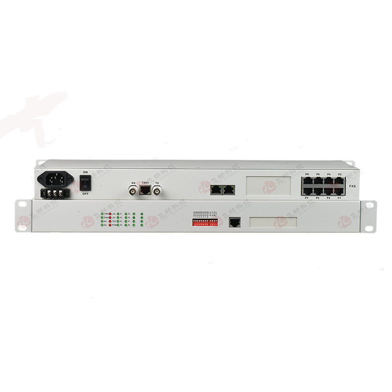 8-Port Phone over E1 PCM Multiplexer (19 Inch)