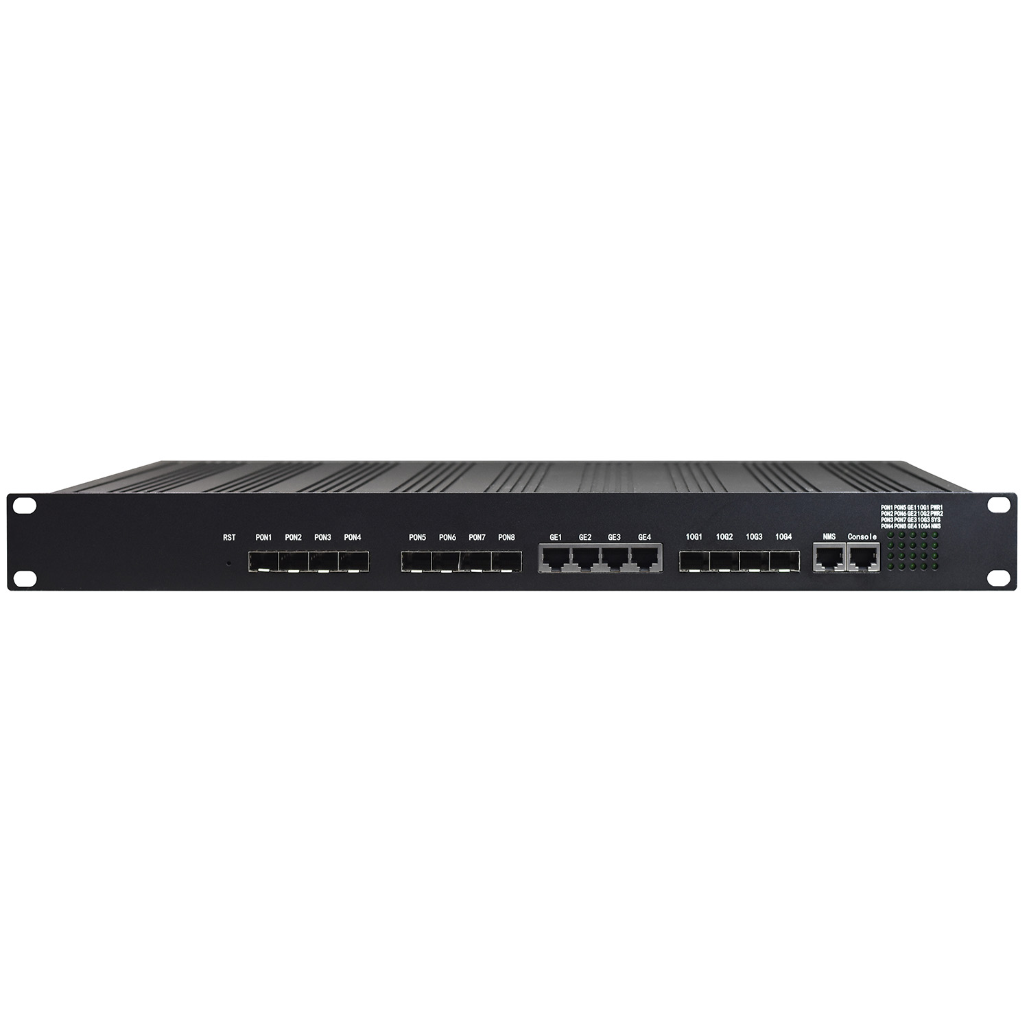 8 PON Port EPON OLT (Uplink: 4*GE + 4*10G SFP+)