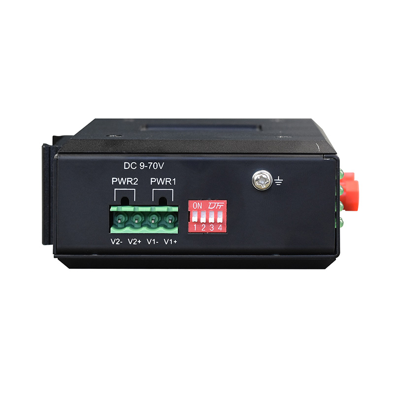 Ring Network Type 2-Port Serial to Fiber Converter (RS-232/422/485 All Available)