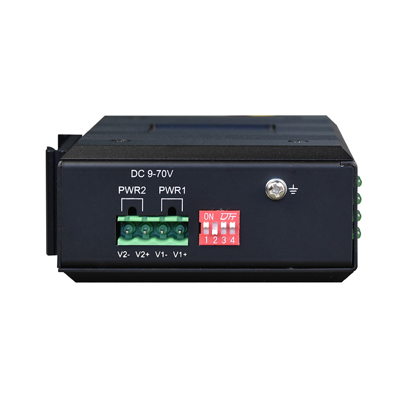 Ring Network Type 2-Port Serial to Fiber Converter (RS-232/422/485 All Available)