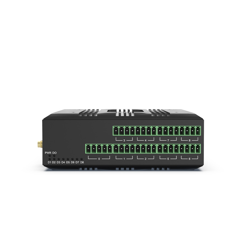 Industrial Din Rail 16 Channel DI/DO/AI/AO LoRa Transmission Equipment