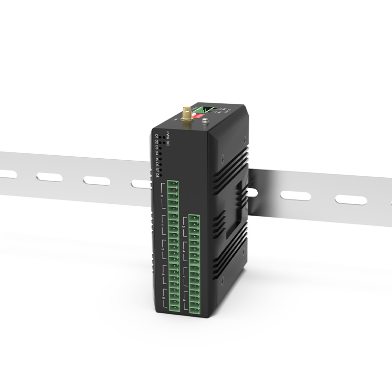 Industrial Din Rail 16 Channel DI/DO/AI/AO LoRa Transmission Equipment