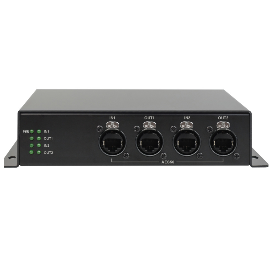 2 Channel AES50 Digital Audio Repeater