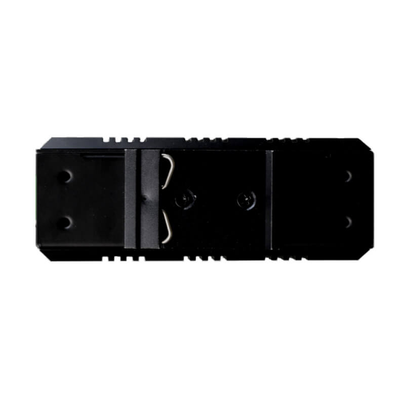 Industrial 2 Port Serial to Fiber Converter | RS-232/RS-485/RS-422 to Fiber | DIN Rail Mount