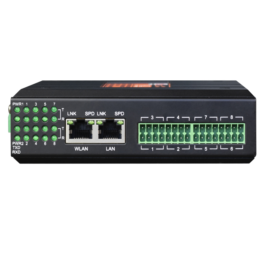 Din Rail 1-16 Channels DI/DO/AI/AO Server