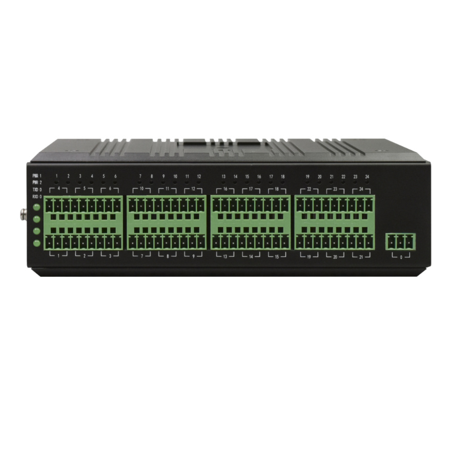 Industrial Grade Din Rail Type 24 channels RS485 Hub