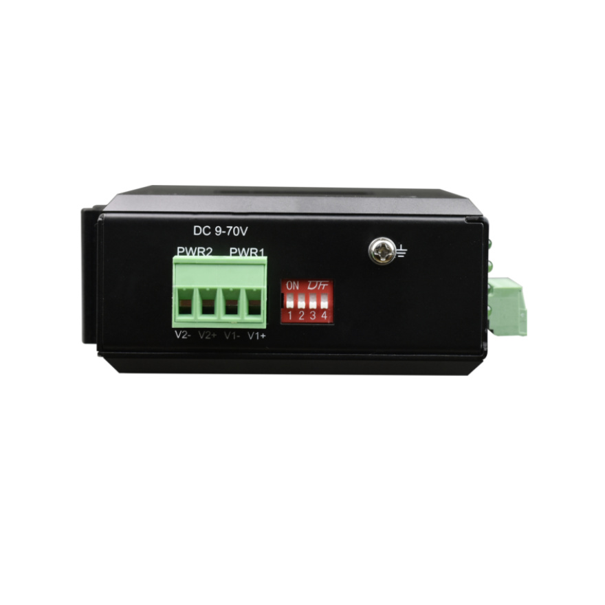 Industrial Din Rail 1-Channel CAN Bus + 1-Channel RS232-422-485 Server (Mini)